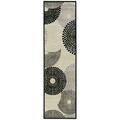 Nourison Graphic Illusions Area Rug Collection Parch 2 ft 3 in. x 8 ft Runner 99446118110